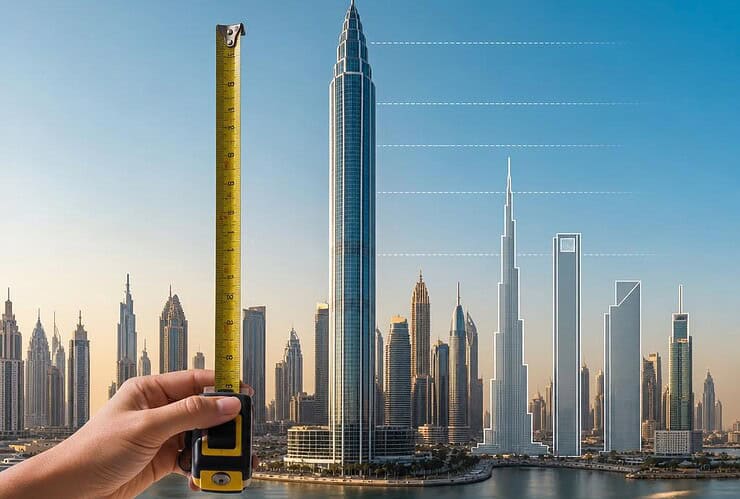almas tower hauteur
