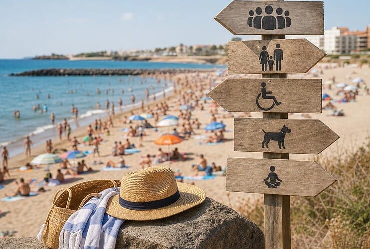 plage à éviter au cap d'agde
