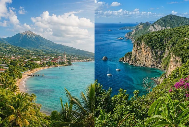 vivre en martinique ou en guadeloupe
